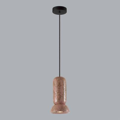 5054/1C PENDANT ODL24 451 черный/розовый/коричн./металл/керамика Подвес GU10 LED 4W KERAMA
