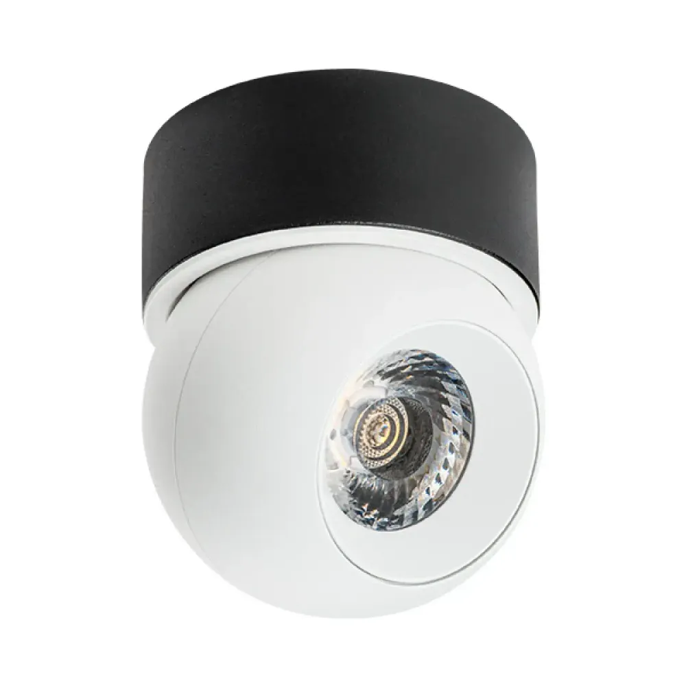 i06207 Светильник INTERO LED 9W 850LM 24G БЕЛЫЙ/ЧЕРНЫЙ 3000K (217062+521707) i06207 Светильник INTERO LED 9W 850LM 24G БЕЛЫЙ/ЧЕРНЫЙ 3000K (217062+521707)