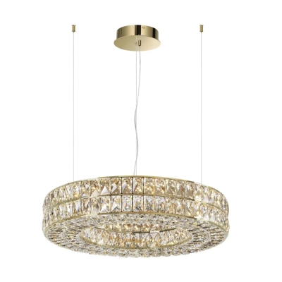 4926/52L L-VISION ODL24 581 золото/металл/хрусталь Люстра LED 52W 4000K 2971Лм PANTA