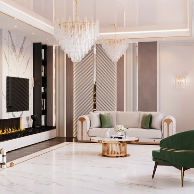 Бра Crystal Lux FONTAIN AP2 GOLD 1802/402