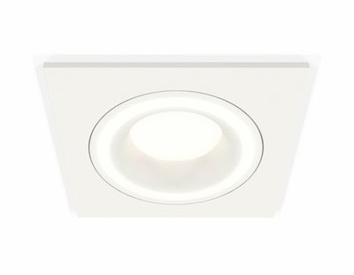 Комплект встраиваемого светильника с акрилом XC7631040 SWH белый песок MR16 GU5.3 (C7631, N7110)