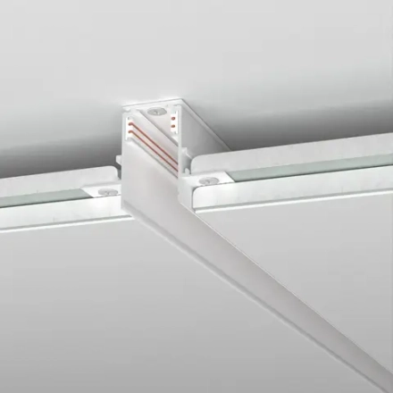 Slim Magnetic Шинопровод встраиваемый под ГКЛ 9,5мм белый 3м 85210/00