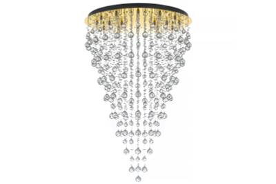 Подвесная хрустальная люстра Arti Lampadari Flusso H 1.4.80.615 G