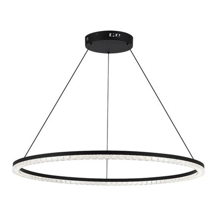 SL1018.413.01 Светильник подвесной ST-Luce черный/прозрачный LED 1*54W 4000K