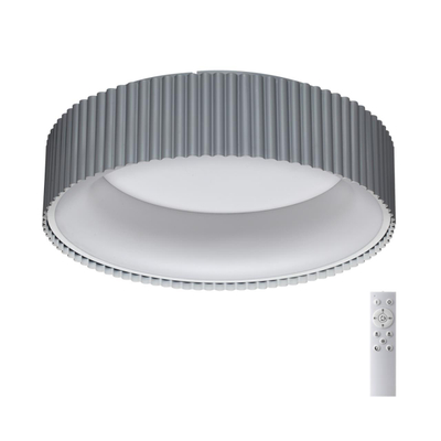 7713/56L AVRA LED SN 574 Светильник металл/акрил/белый/серый LED 56Вт 3000-6500К D460 IP20 пульт ДУ SHARMEL