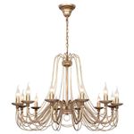 Подвесная люстра Chateau 2163-12P, 12*E14*40W. ТМ F-Promo