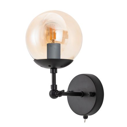 Бра Arte Lamp BOLLA A1664AP-1BK, 1хE14