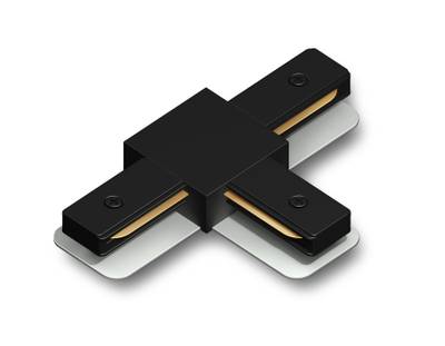 Коннектор Т-образный для однофазного шинопровода Standard 220V GL7168 BK черный 105*70*20