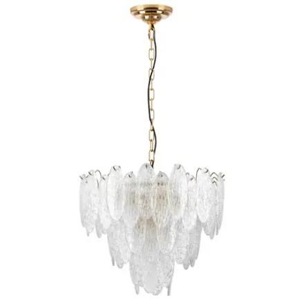 799092 Люстра RETRO 9х8W (led) E14 ЗОЛОТО/ПРОЗРАЧНЫЙ Lightstar