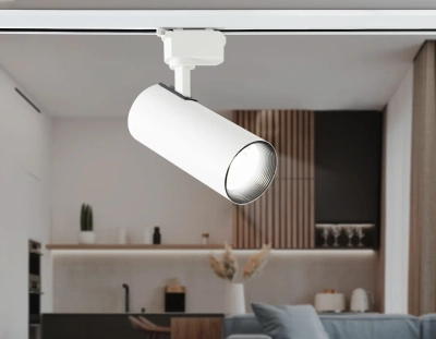 Cветильник светодиодный трековый GL5822 WH белый LED 24W 4200K 24°