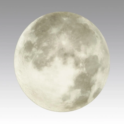 3084/DL PALE SN 117 Светильник пластик/белый/серый LED 48Вт 4000К D380 IP43 MOON