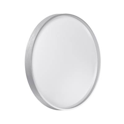 7784/DL TAN SN 000 Светильник пластик/белый/серебро LED 48Вт 3000-6000К D398 IP43 пульт ДУ GABY