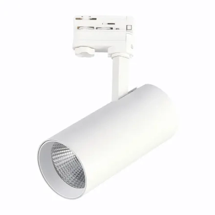 ST661.536.40 Св-к трек. Белый LED 1*40W 3000K 3 200Lm Ra>90 38° IP20 L190xW85xH265 165-265V