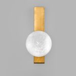 Настенный светильник со стеклянным плафоном 40019/1