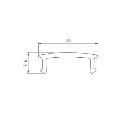 Экран ARH-FLAT-2000 Opal-PM (Arlight, Пластик)