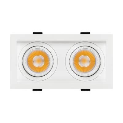 Светильник MS-VORTEX-BUILT-S170x90-2x12W Day4000 (WH-WH, 20 deg, 230V) (Arlight, IP20 Металл, 5 лет)