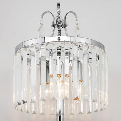 Citilux Инга CL335831 Настольная лампа хрустальная Хром