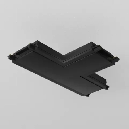 Коннектор питания T-образный Radity черный, TRA084CT-11B. TM Maytoni