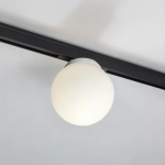 206647 Светильник 24V д/трека LINEA LED 3W 300LM 360G ЧЕРНЫЙ/БЕЛЫЙ 4000K