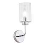 SLE1127-101-01 Бра Хром/Прозрачный E14 1*40W