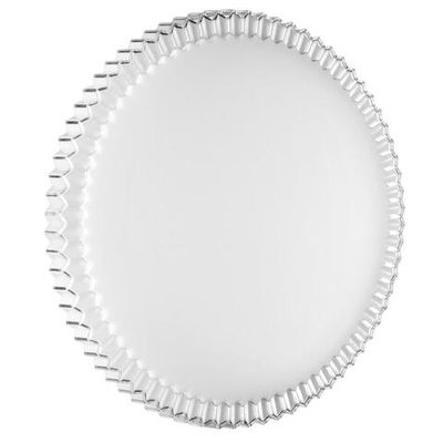 7673/ELN PALE SN 198 Светильник пластик/белый/прозрачный LED 76Вт 3000/4000/6000К D490 IP43 CCT ATIKO