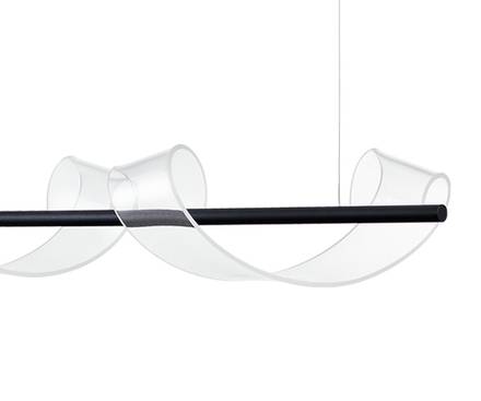 08042-2AS,19 Подвес Илина черный w90*20 h150 Led 28W (4000K)