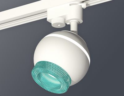 Комплект трекового светильника XT1101063 SWH/BL белый песок/голубой MR16 GU5.3 LED 3W 4200K (A2520, C1101, N7194)