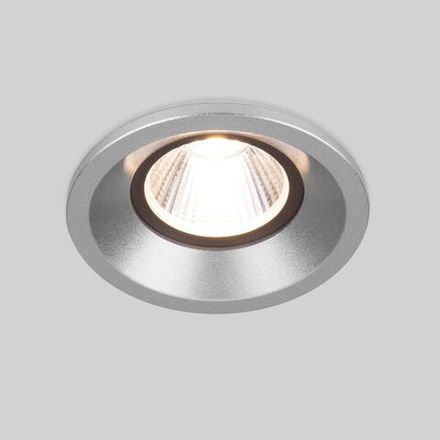 Встраиваемый точечный светодиодный светильник Kita 7W 4200K серебро 25024/LED