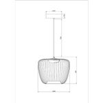 Подвесной светильник Arte Lamp FLARE A3529SP-12BK, 1хLED