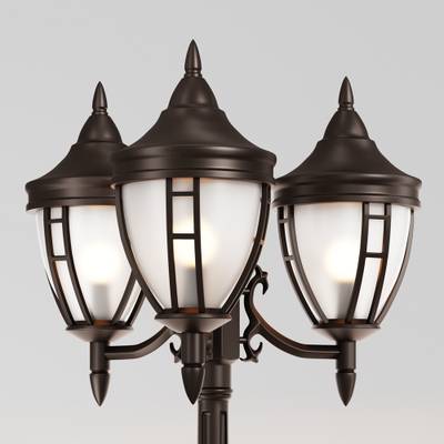 Садово-парковый светильник Rivoli E27х3, IP44, O026FL-03B. TM Maytoni