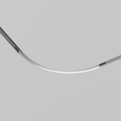 Коннектор радиусный R300 Exility встраиваемый под ГКЛ 9,5мм, белый, TRA044-angle-W. TM Maytoni