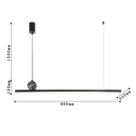 Подвесная люстра Firmato 4060-1P, LED*35W, 2800LM, 4000K. ТМ F-Promo