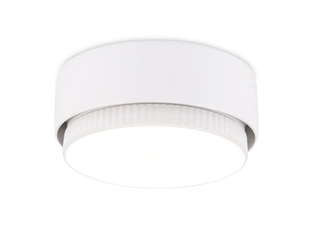 Накладной точечный светильник G102 WH белый GX53 D82*25