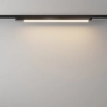 Трековый светильник Базис / Basis Unity 3000K 24Вт 110°, TR000-1-24W3K-B. TM Maytoni