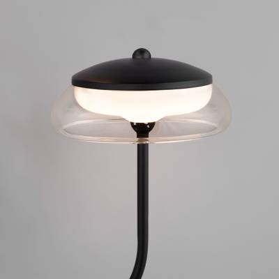 Настенный светильник со стеклянным плафоном 50388/2 LED черный