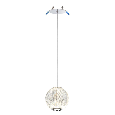 5007/5LA L-VISION ODL24 567 хром/металл/акрил Подвес LED 5W 4000K 365лм CRYSTAL
