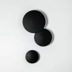 379337 Светильник PIATTO 1x12W LED 1200LM G ЧЕРНЫЙ 3000K IP65