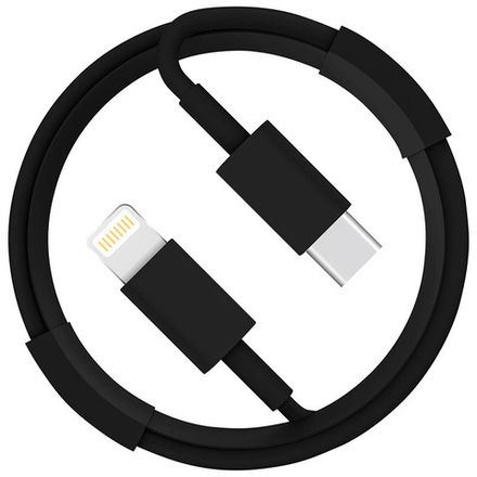 Кабель Energy ET-34 USB-С/Lightning (для продукции Apple), 1 м, 20 Вт, черный