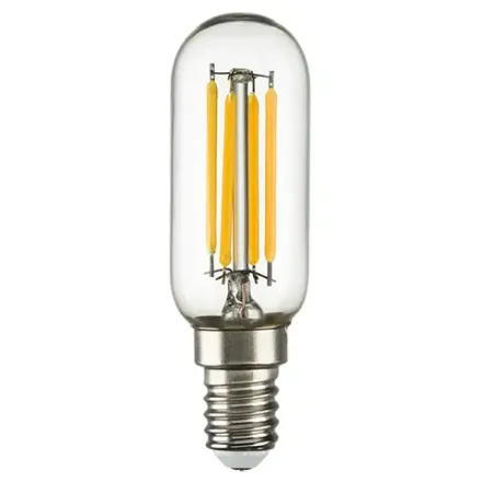 933404 Лампа энергосберегающая LED FILAMENT 220V T20 E14 4W=40W 360LM 360G CL 4000K 15000H