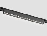 Светильник светодиодный трековый для шинопровода Magnetic Ultra Slim GV1416 BK черный IP20 18W 4200K 48V 24° 338*26*24