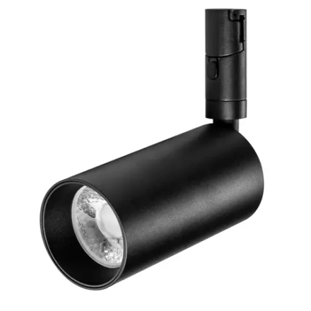 207337 Светильник 48V д/1-фазн трека DUE LED 15W 1100LM 36G ЧЕРНЫЙ 3000K IP20