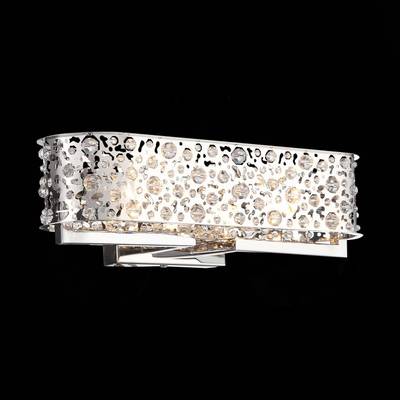 SL1117.101.01 Светильник настенный ST-Luce Хром/Хром, Прозрачный G9 2*3W