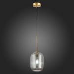 SL1154.323.01 Подвес ST-Luce Латунь/Дымчатый E27 1*60W
