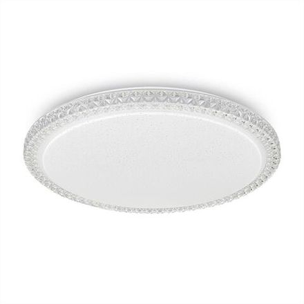Citilux Кристалино Слим CL715R480 LED Люстра с диммером Прозрачная