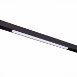 ST360.436.12 Магнитный трековый светильник Черный LED 1*12W 3000K 780Lm Ra>80 120 IP20 L406xW22xH44 48V