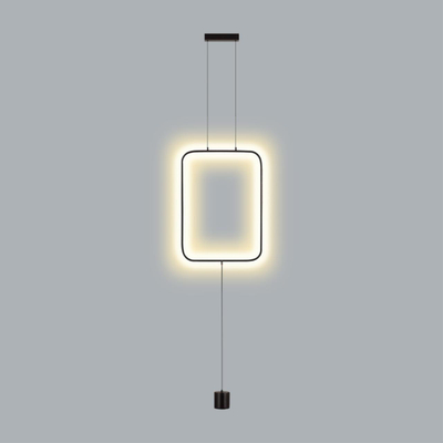 7022/27FLA HIGHTECH ODL25 247 Напольный светильник черный/металл/акрил IP20 LED 3000K 220V TEO