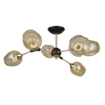 Люстра на штанге Arte Lamp SEPPIA A4211PL-6BK, 6хE27