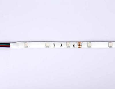 Светодиодная лента RGB GS2301 5050 30Led/ 7.2W m/ 12V IP65 RGB/ 5000*10*2.87mm/ кратность резки 100mm (4 конт.)