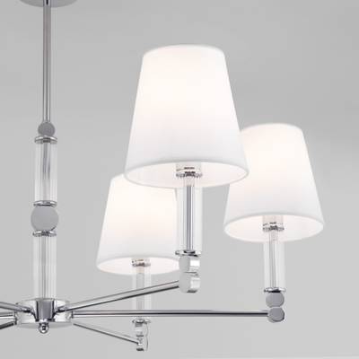 Умная потолочная люстра 60145/6 хром