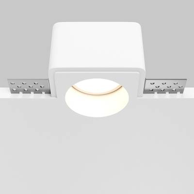 Встраиваемый светильник Gyps Modern GU10 10Вт, DL123-GU10-01-W. TM Maytoni